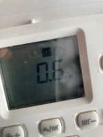 Показания давления на котле